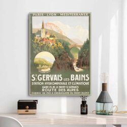 poster saint gervais les bains 1