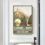 poster saint gervais les bains 1