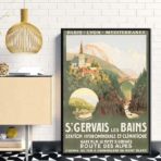poster saint gervais les bains 1