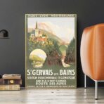 poster saint gervais les bains 1