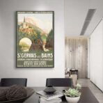 poster saint gervais les bains 1