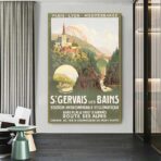 poster saint gervais les bains 1