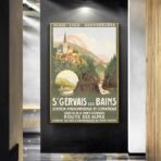 poster saint gervais les bains 1