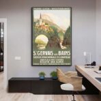 poster saint gervais les bains 1