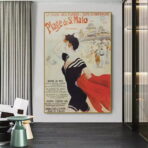 poster saint malo vintage 1