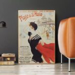 poster saint malo vintage 1