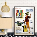 poster saint tropez blues 1