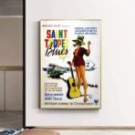 poster saint tropez blues 1