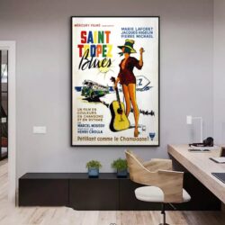 poster saint tropez blues 1