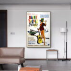 poster saint tropez blues 1
