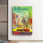 poster san francisco vintage 1