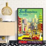 poster san francisco vintage 1