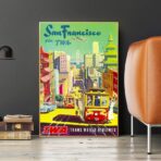 poster san francisco vintage 1