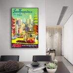 poster san francisco vintage 1