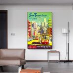 poster san francisco vintage 1