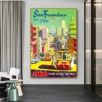 poster san francisco vintage 1