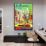 poster san francisco vintage 1