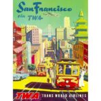 poster san francisco vintage 1