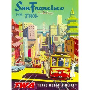 poster san francisco vintage 1