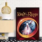 vintage herr der ringe poster
