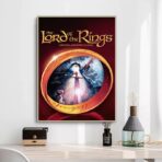 vintage herr der ringe poster