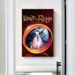 vintage herr der ringe poster