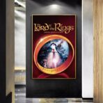 vintage herr der ringe poster