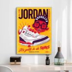 poster sneakers vintage 1