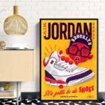 poster sneakers vintage 1