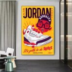 poster sneakers vintage 1