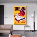 poster sneakers vintage 1
