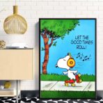 poster snoopy vintage 1
