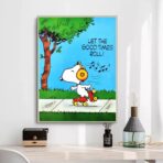 poster snoopy vintage 1