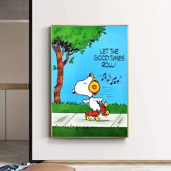 poster snoopy vintage 1
