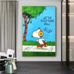 poster snoopy vintage 1