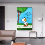 poster snoopy vintage 1