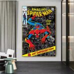 poster spiderman vintage 1