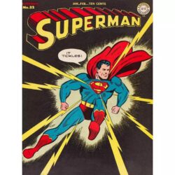 vintage superhelden poster