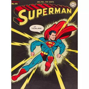 vintage superhelden poster