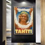 poster tahiti vintage 1