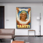 poster tahiti vintage 1
