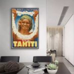 poster tahiti vintage 1