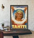 poster tahiti vintage 1