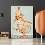 vintage tennis poster 2