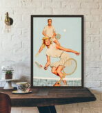 vintage tennis poster 2
