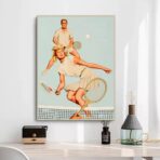 vintage tennis poster 2