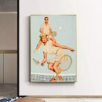 vintage tennis poster 2