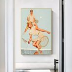 vintage tennis poster 2