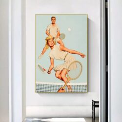 vintage tennis poster 2