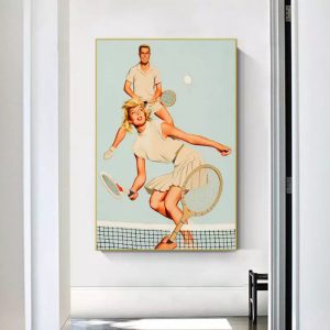 vintage tennis poster 2